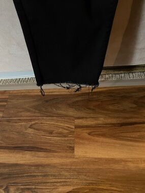 LC Lauren Conrad Black Straight Leg Jeans